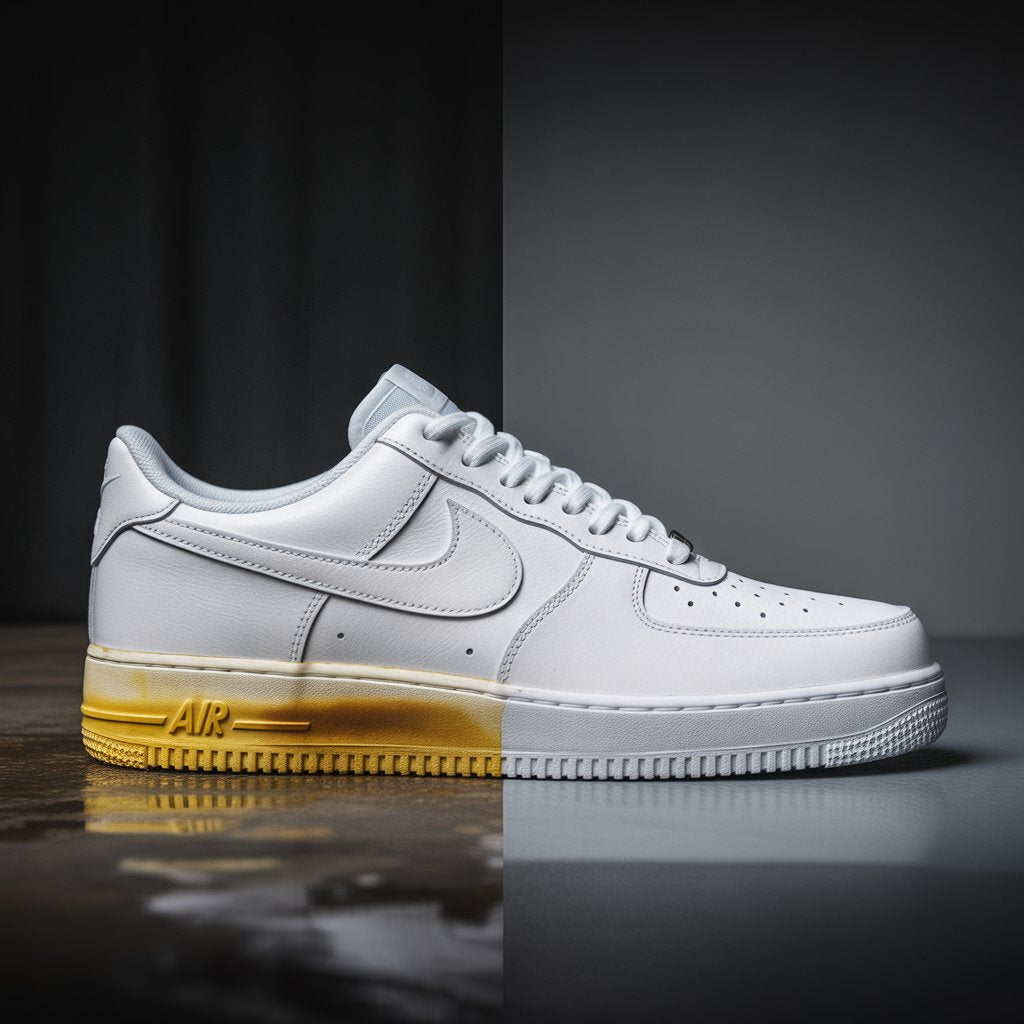 Why Your White Sneakers Turn Yellow (And How to Fix It)