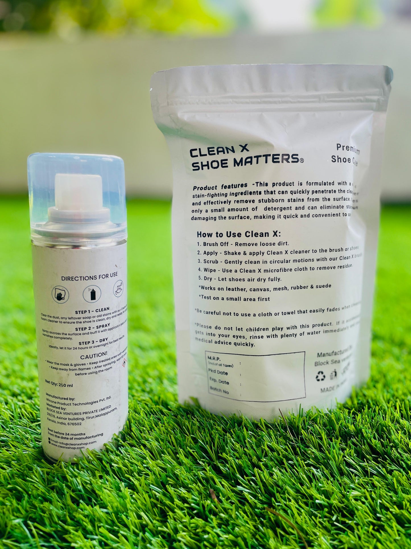 CLEANX™ Essential Travel Pack - Premium Shoe Care Kit