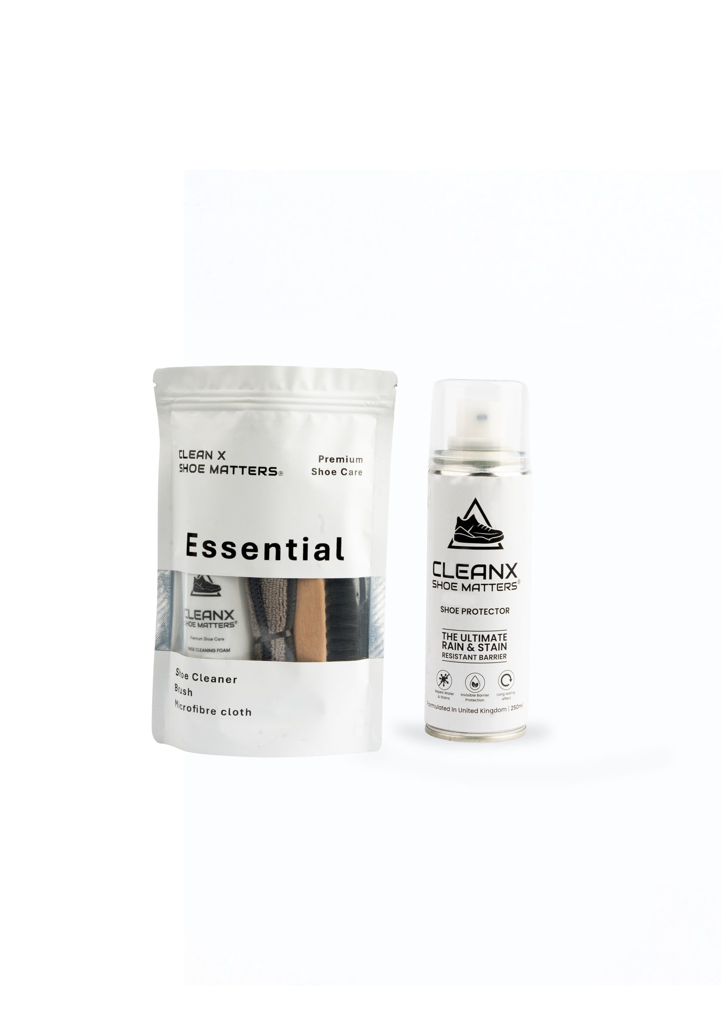 CLEANX™ Essential Travel Pack – Premium Sneaker Care